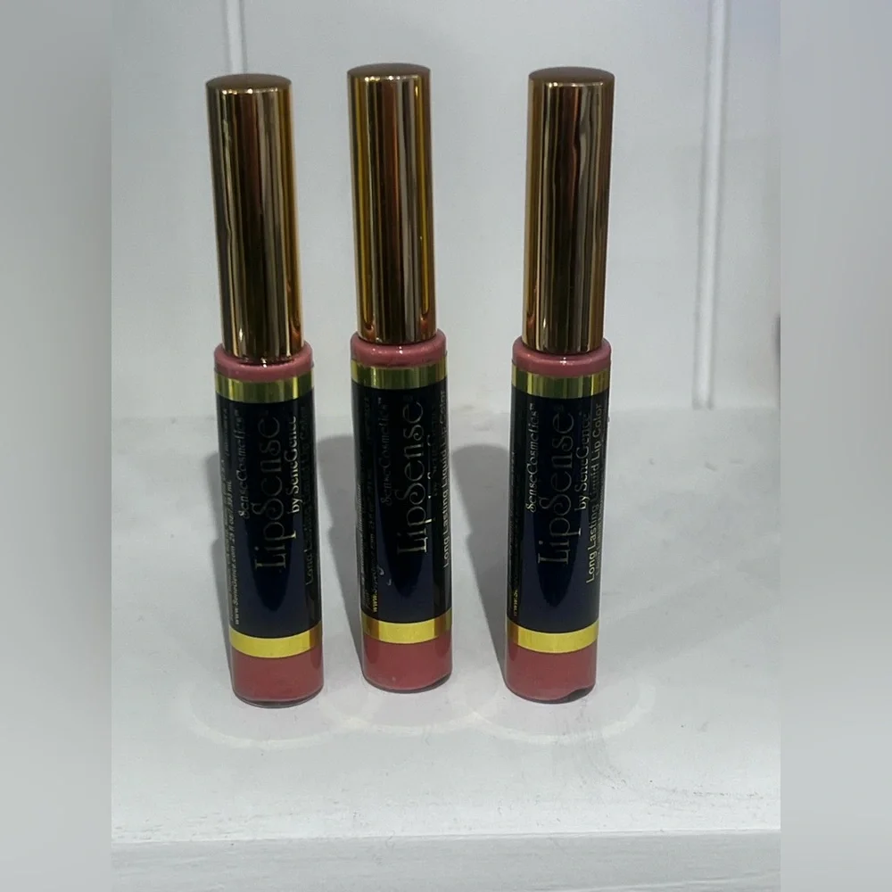 Lot Of 3 APPLE CIDER LipSense NEW Full Size Lasting Liquid Lip Color SeneGence